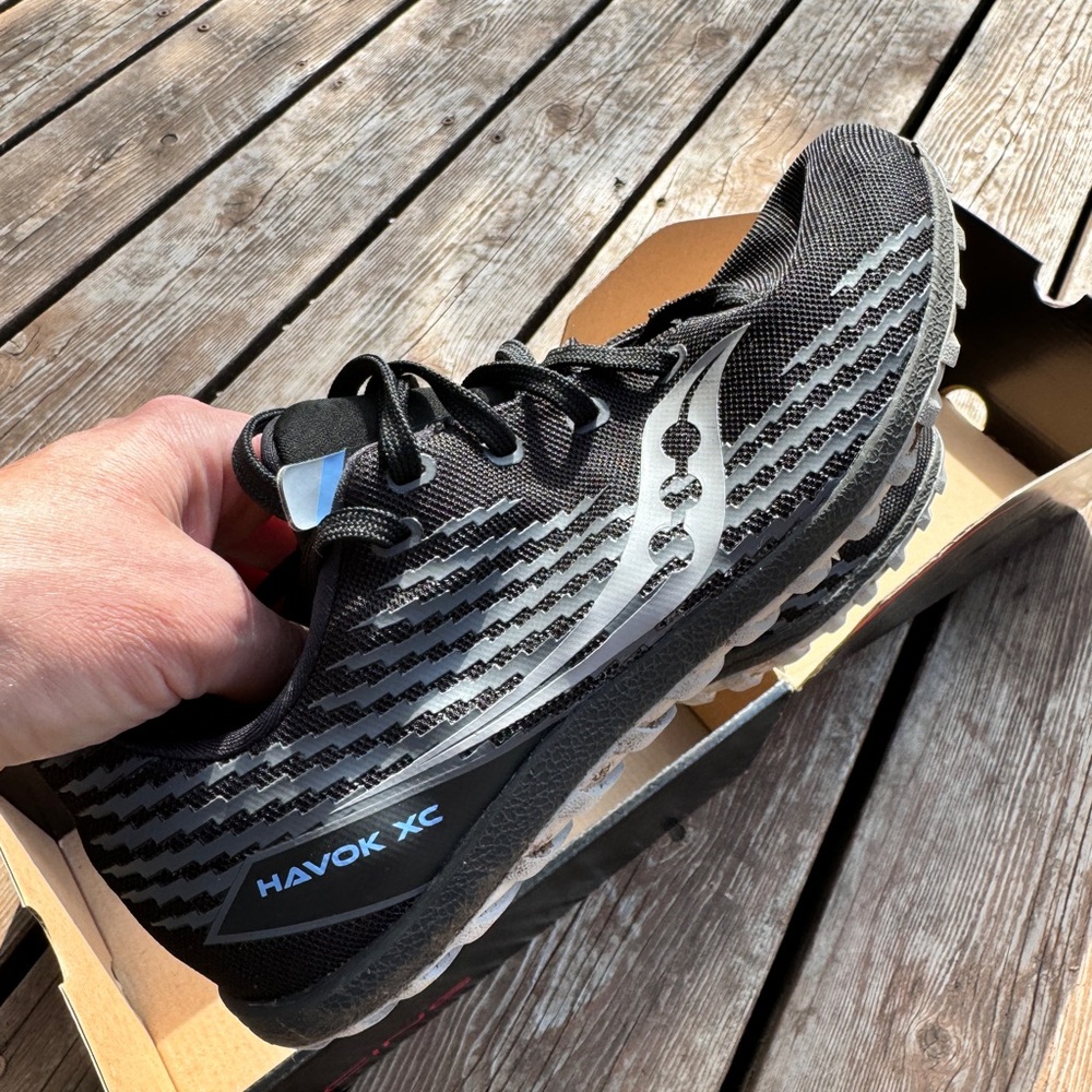 Saucony Havok XC Black Running Shoes